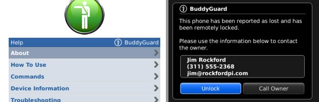 Blackberry stolen phone